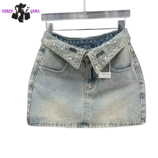 Mini gonna jeans